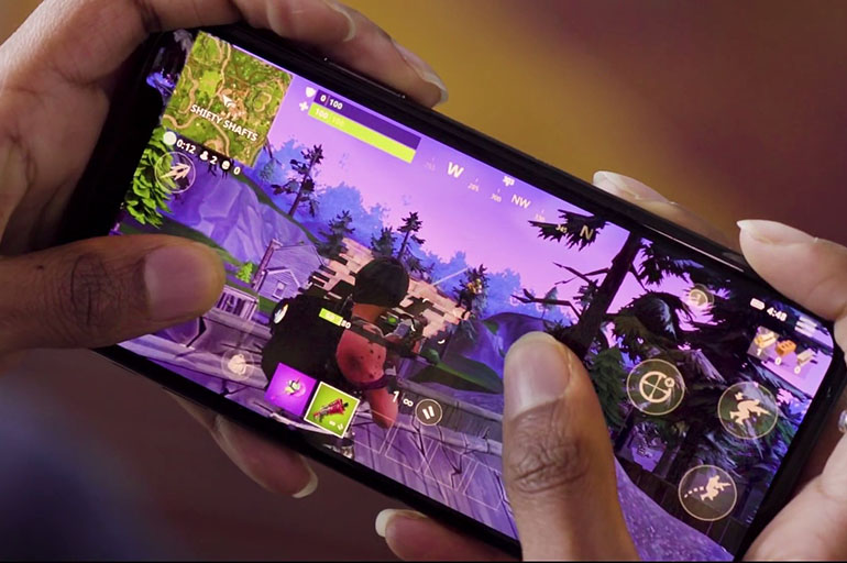 Fortnite on mobile