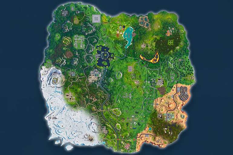 Fortnite map