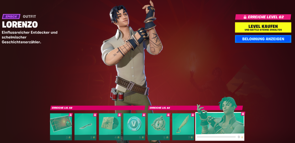 Fortnite Battle Pass page 10